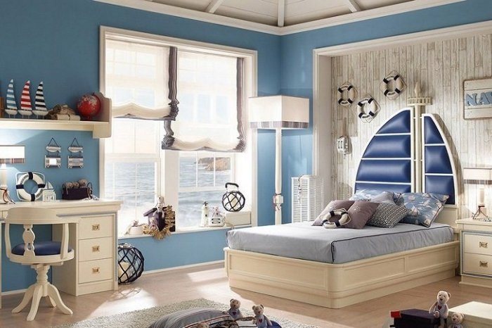 Nautical bedroom decor ideas